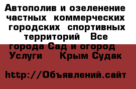 Автополив и озеленение частных, коммерческих, городских, спортивных территорий - Все города Сад и огород » Услуги   . Крым,Судак